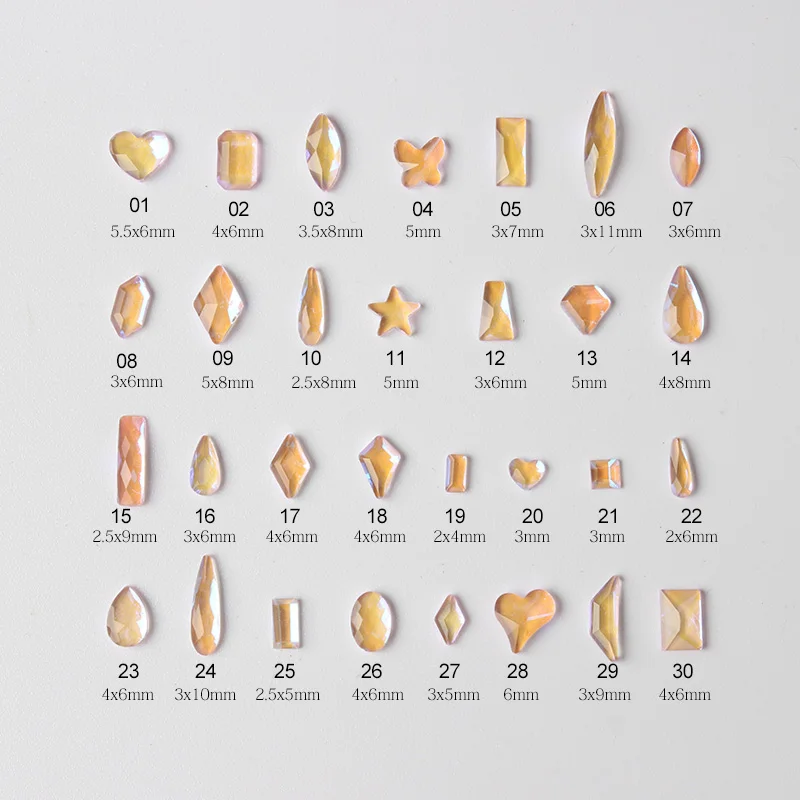 Стеклянные блестящие красивые Стразы Aurora розового цвета с плоским основанием