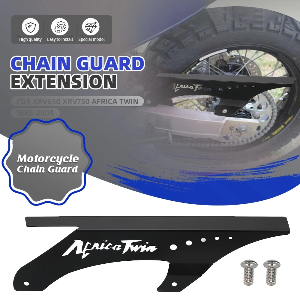 Защитная крышка цепи мотоцикла защитная цепного ремня звездочки для Honda XRV650 XRV750