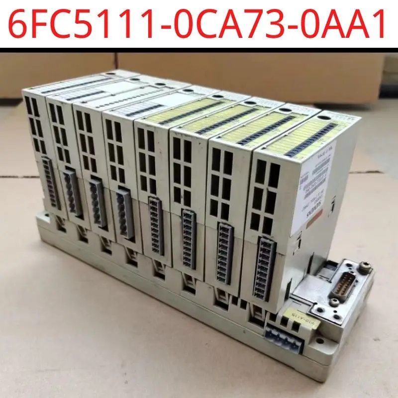 

used Siemens test ok real 6FC5111-0CA73-0AA1 SINUMERIK 840C/840CE DMP terminal block compact (for compact modules)