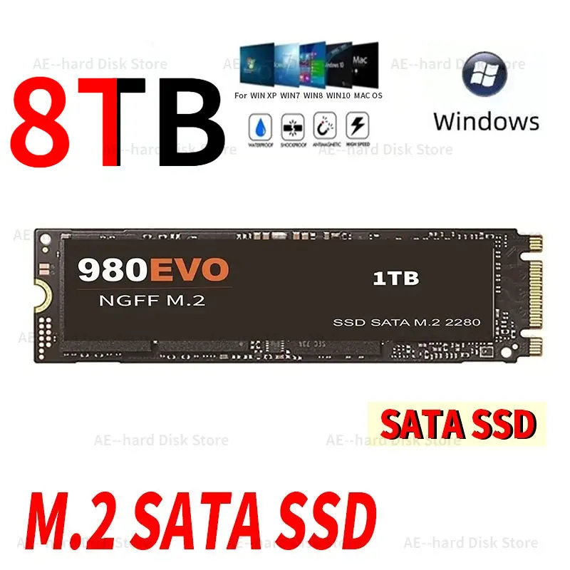 

Оригинальный SSD-накопитель M.2 на 4 ТБ, встроенный жесткий диск NGFF