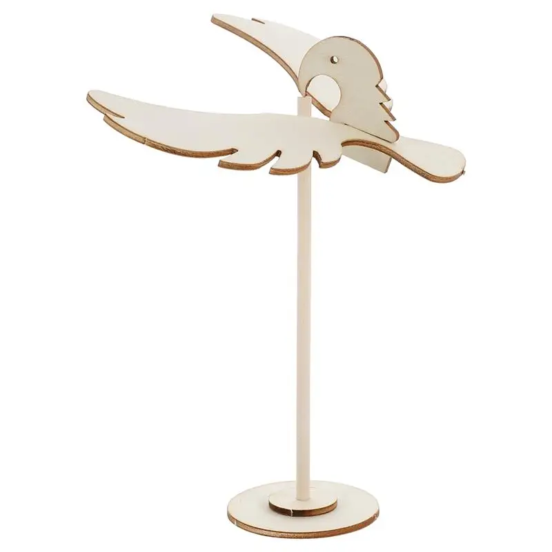 Деревянная птица гравитационная Птица: 1 комплект деревянная птица-пазл