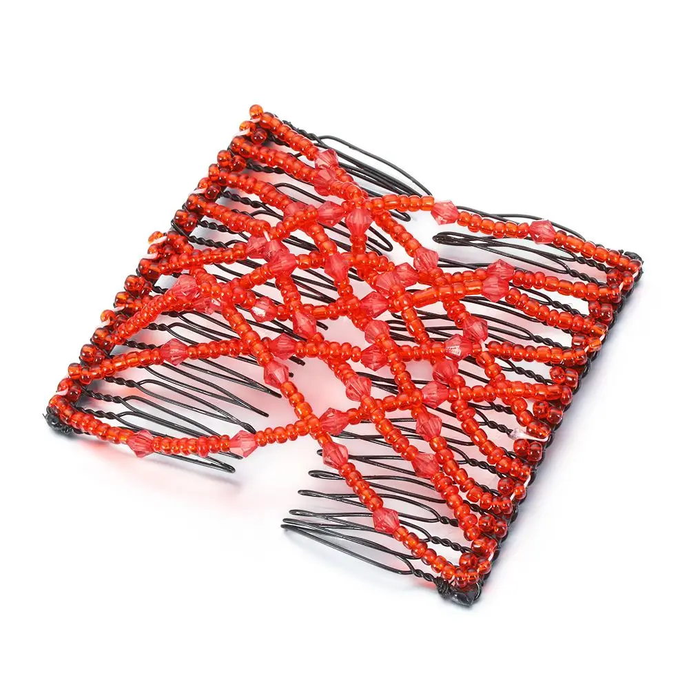 Женская эластичная повязка для волос винтажная модная заколка с металлической