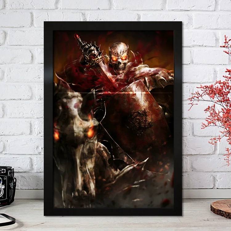 Меч ветер Легенда японский Классический Аниме украшение детской комнаты холст