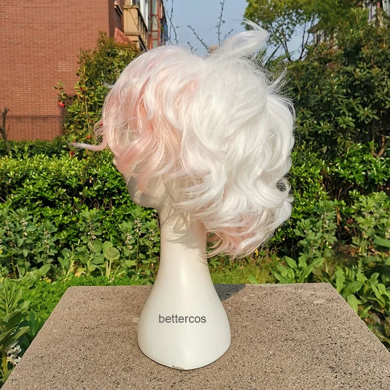 Парик для косплея Komaeda Nagito из аниме данганронпа термостойкие синтетические