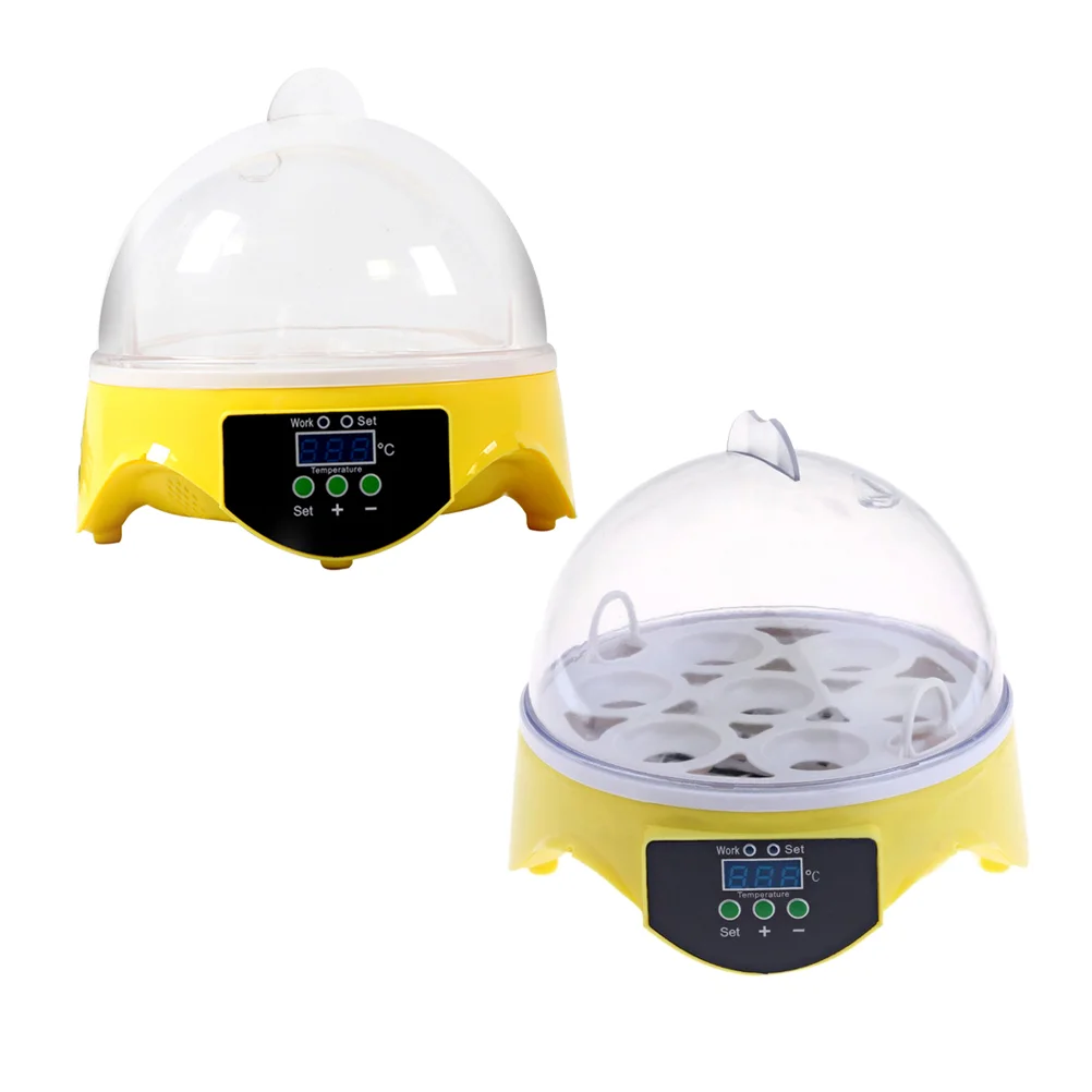 

7 Eggs Chicken Eggs Temperature Control Eggs Incubator Chicken Hatchery Birdemic Mini Egg Incubator Household
