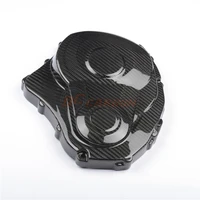 motorcycle engine clutch cover cowl farings carbon fiber forged for gsxr 1000 2009 2016
