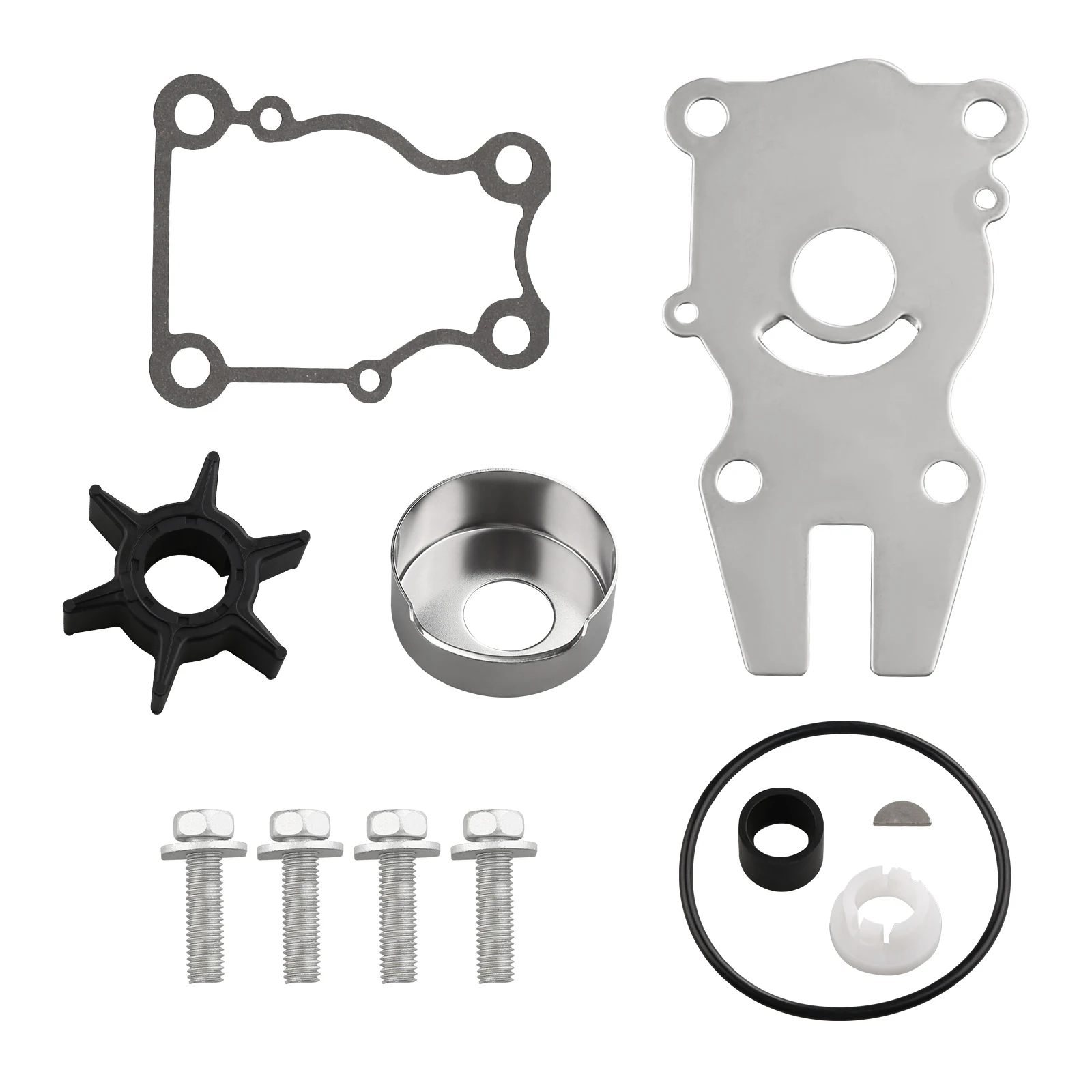 Комплект для ремонта крыльчатки водяного насоса Yamaha подвесной 40HP 50HP 60HP заменяет