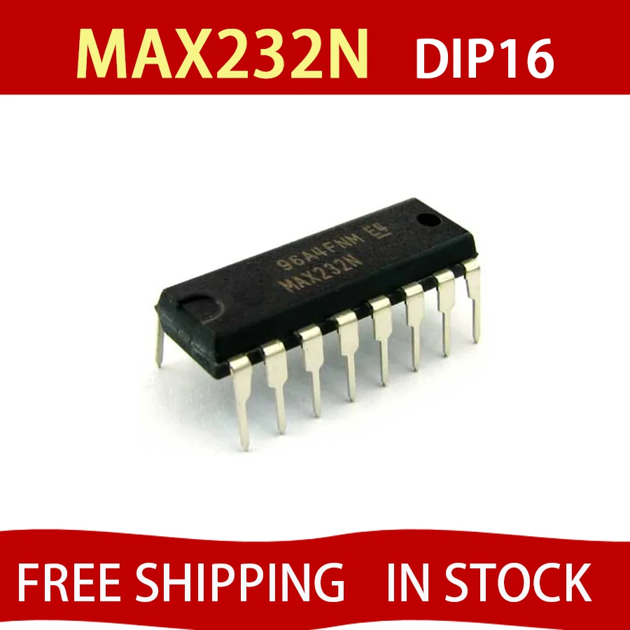 

10CS/LOT MAX232N MAX232N MAX232 DIP16 New Original In Stock Free shipping