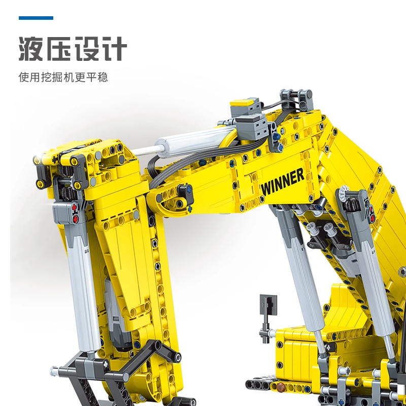 Высокотехнологичная машинка для инженерного экскаватора на радиоуправлении