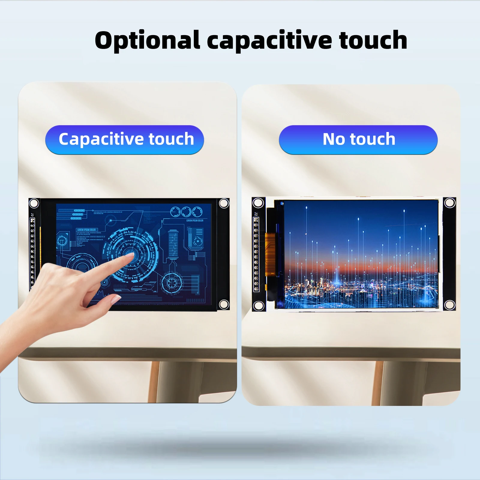 Рисунок 5 - Цветной емкостный сенсорный ЖК-экран 3