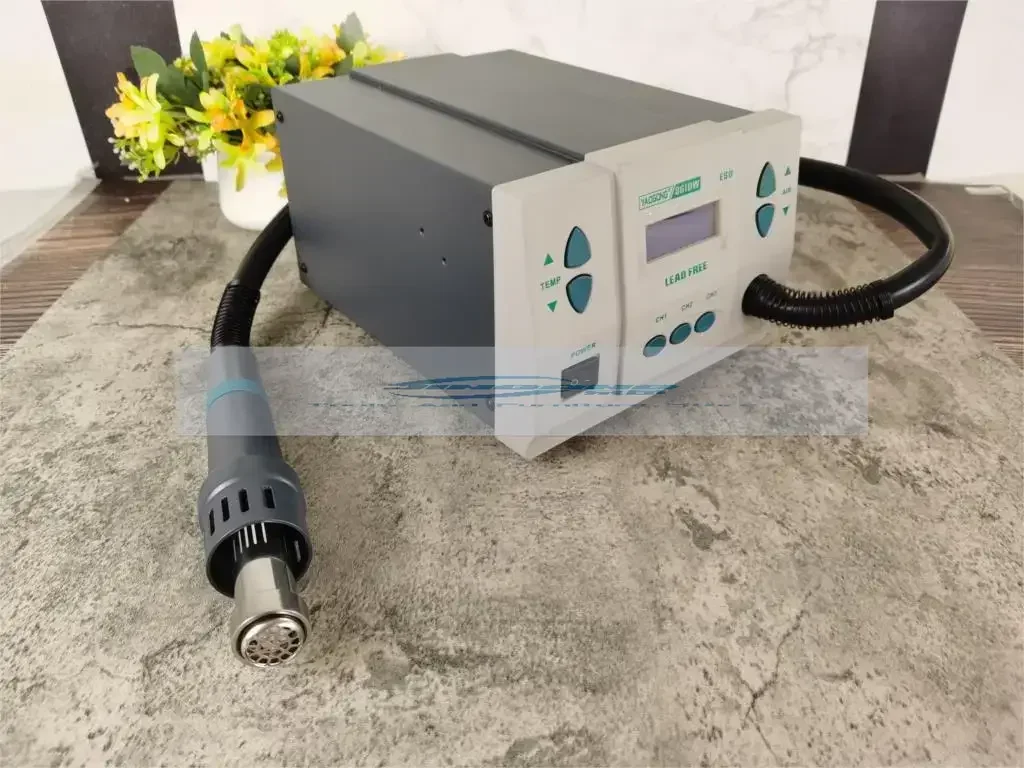Паяльная станция горячего воздуха YAOGONG 861DW сенсорный ЖК-экран 1000 Вт 220 В для
