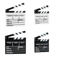 directors film clapboard action scene clapper board wooden ornament for home bedroom living room party decor supplies