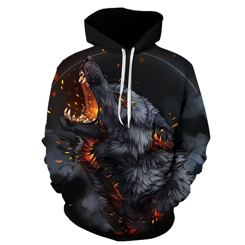 Осенняя новинка Лидер продаж модный персонализированный пуловер с 3D-принтом