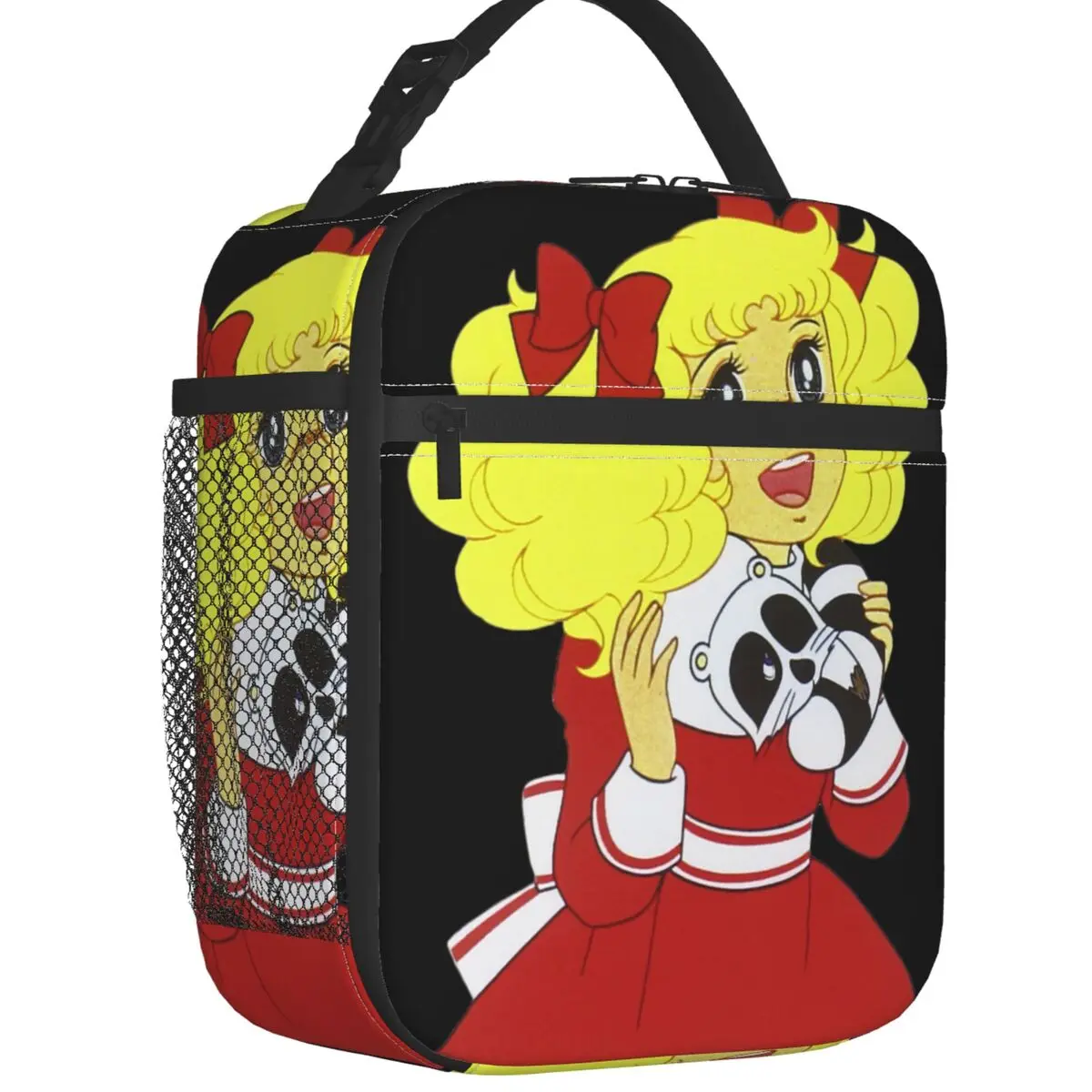 

Портативный Ланч-бокс для женщин Candy с рисунком Аниме Манга, водостойкий термоохладитель, Термоизолированный Ланч-бокс для офиса и работы