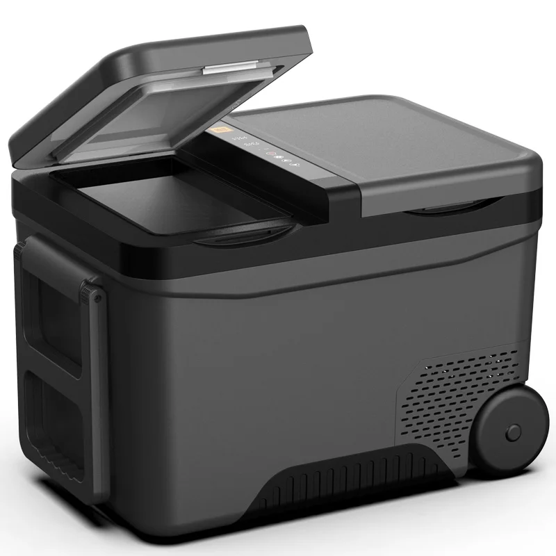 

Новый дизайн, двухзонная двойная система AC/DC, портативный наружный холодильник, охладитель, внешний фотокомпрессор, автомобильный холодиль...