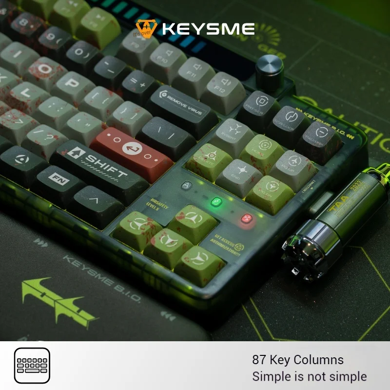 Прокладка Keysme Ghost Ship индивидуальная механическая клавиатура E Sports 2 4 г