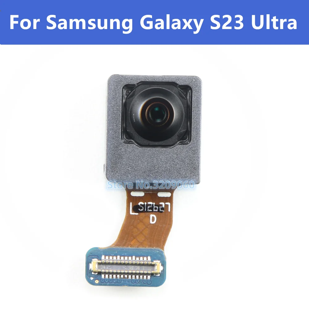 

Original Selfie Frontal Small View Camera For Samsung Galaxy S23 Ultra SM-S918 S918B S918U Front Face Camera Module Flex Cable