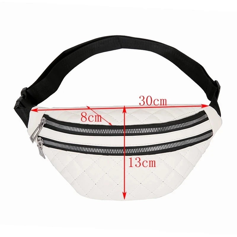 Women Fanny Pack Waist Bag Belt Pouch Belly Banana Kangaroo For Lady Girl Bum Hip Side Sachet Waistbag Mobile Phone Sack Bodybag