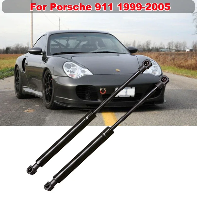 2 шт. для Porsche 911 1999-2005 Передняя капота поддержки амортизационная тяга газовые