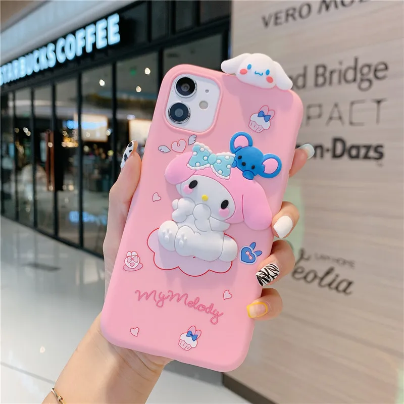 

Cute Cartoon Happiness.How Cinnamon Dog Silicone Followingfrom Apple Iphone13 Pro 14 12 Max 7/8Plus