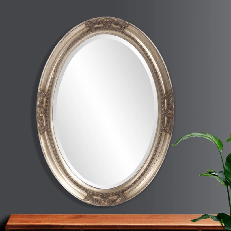 

Large Decorative Mirror Wall Bathroom Quality Shower Vintage Aesthetic Decorative Mirror Makeup Spiegel Home Decoration