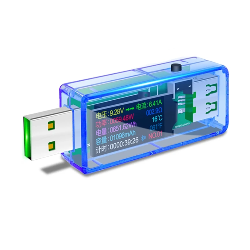 

15 In 1 USB3.1 Tester DC Power Meter Digital Voltmeter Voltimetro Volt Meter Power Bank Wattmeter Voltage