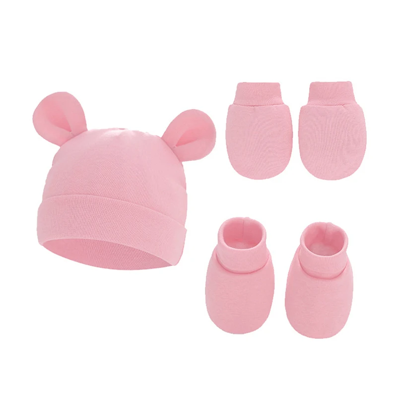 

Набор хлопковых перчаток для новорожденных, 4 шт./лот