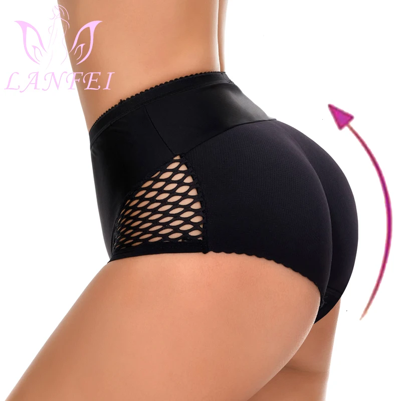

LANFEI Push Up Shapewear Panties Women Butt Lifter Shaper Panties Sexy Mesh Hip Shapewear Hip Enhancer Fake Hip Pad