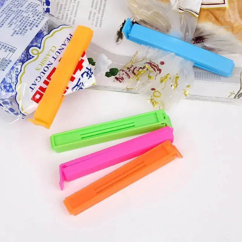 

5Pcs Portable New Kitchen Storage Food Snack Seal Sealing Bag Clips Sealer Clamp Plastic Tools For Home Kitchen Accessories