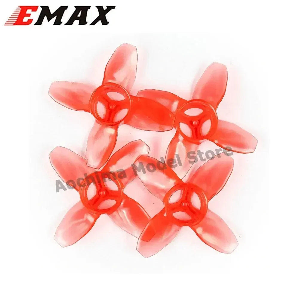 2 пары новых пропеллеров EMAX Avan Tinyhawk TH Turtlemode 2CW + 2CCW 4 лопасти 40 мм реквизит для