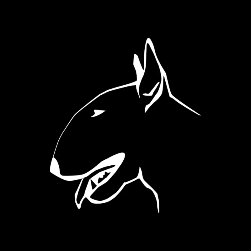 

Забавные автомобильные наклейки I Love My Bull наклейка терьера, водонепроницаемые солнцезащитные креативные наклейки из ПВХ, 17 см * 15 см