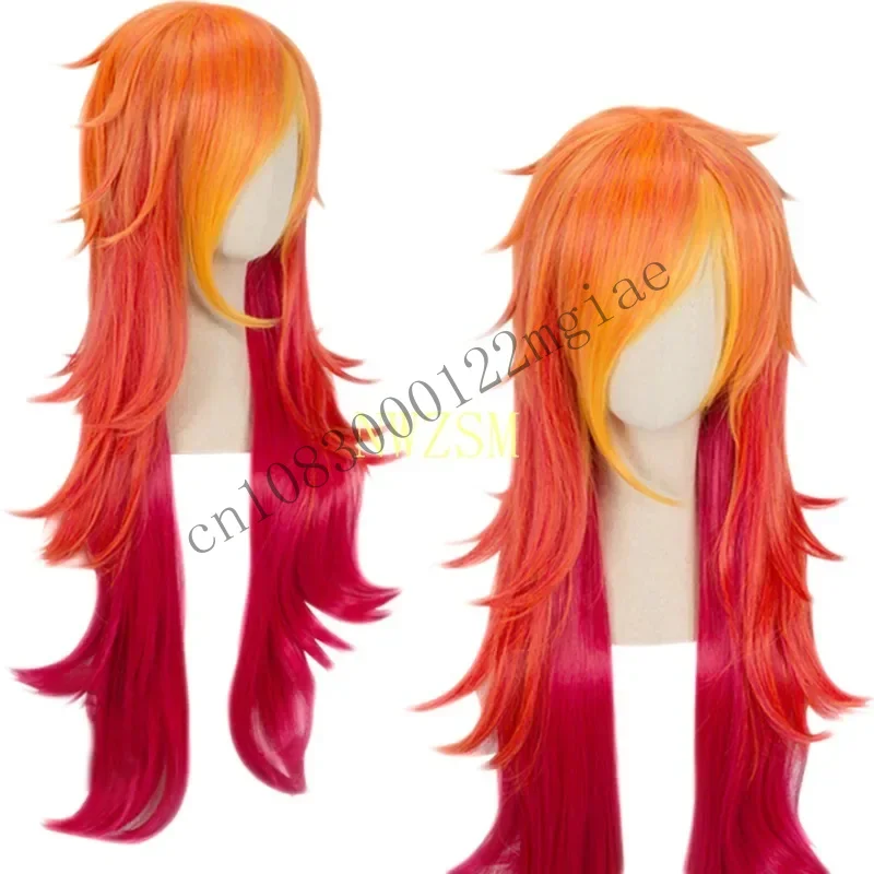 Косплей парик LOL Miss Fortune Star Guardian 100 см NWZSM