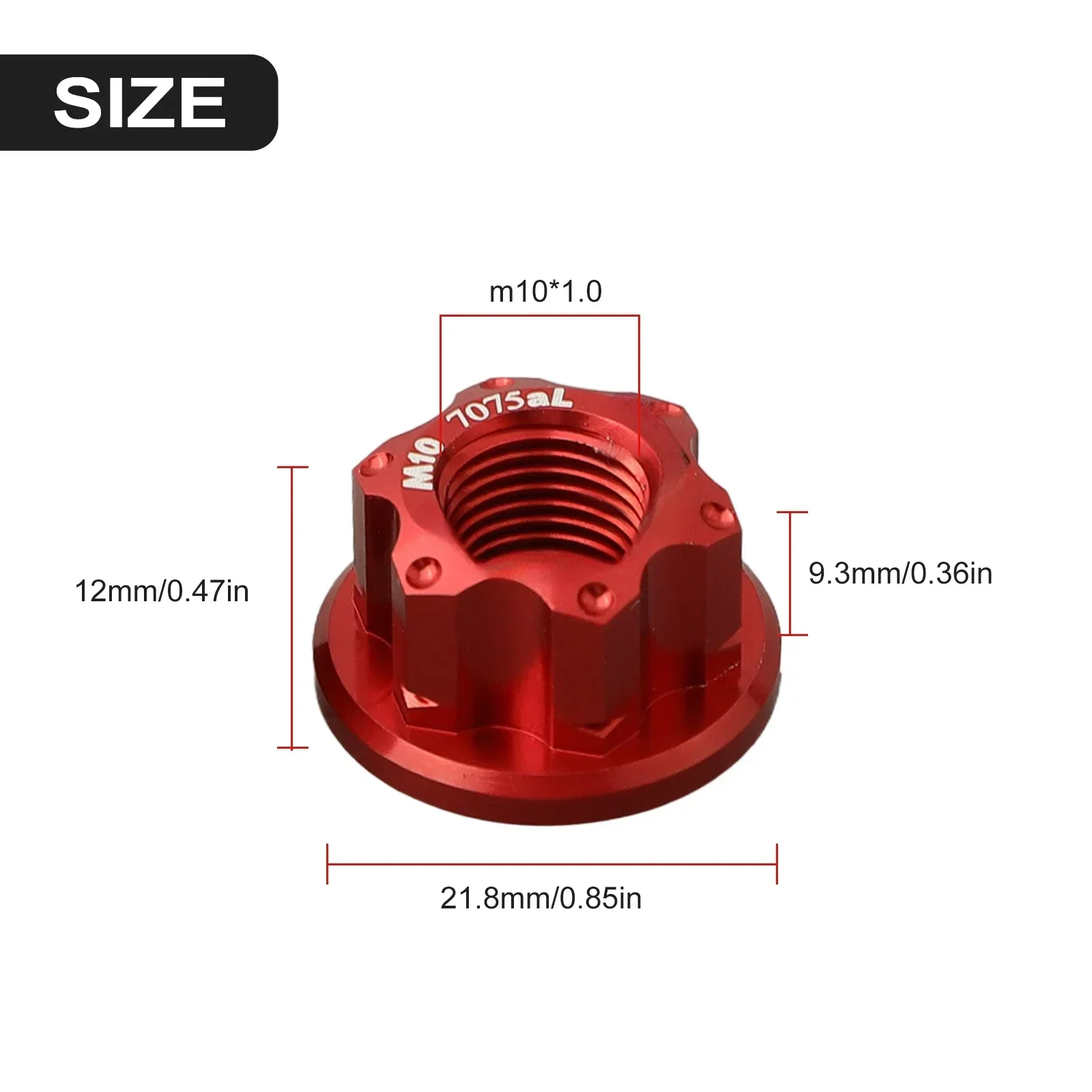 2 шт./комплект винтажные гайки для осей колеса велосипеда
