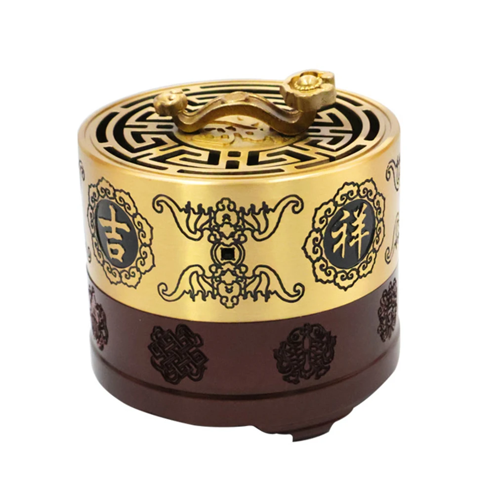 

Медная катушечная курильница