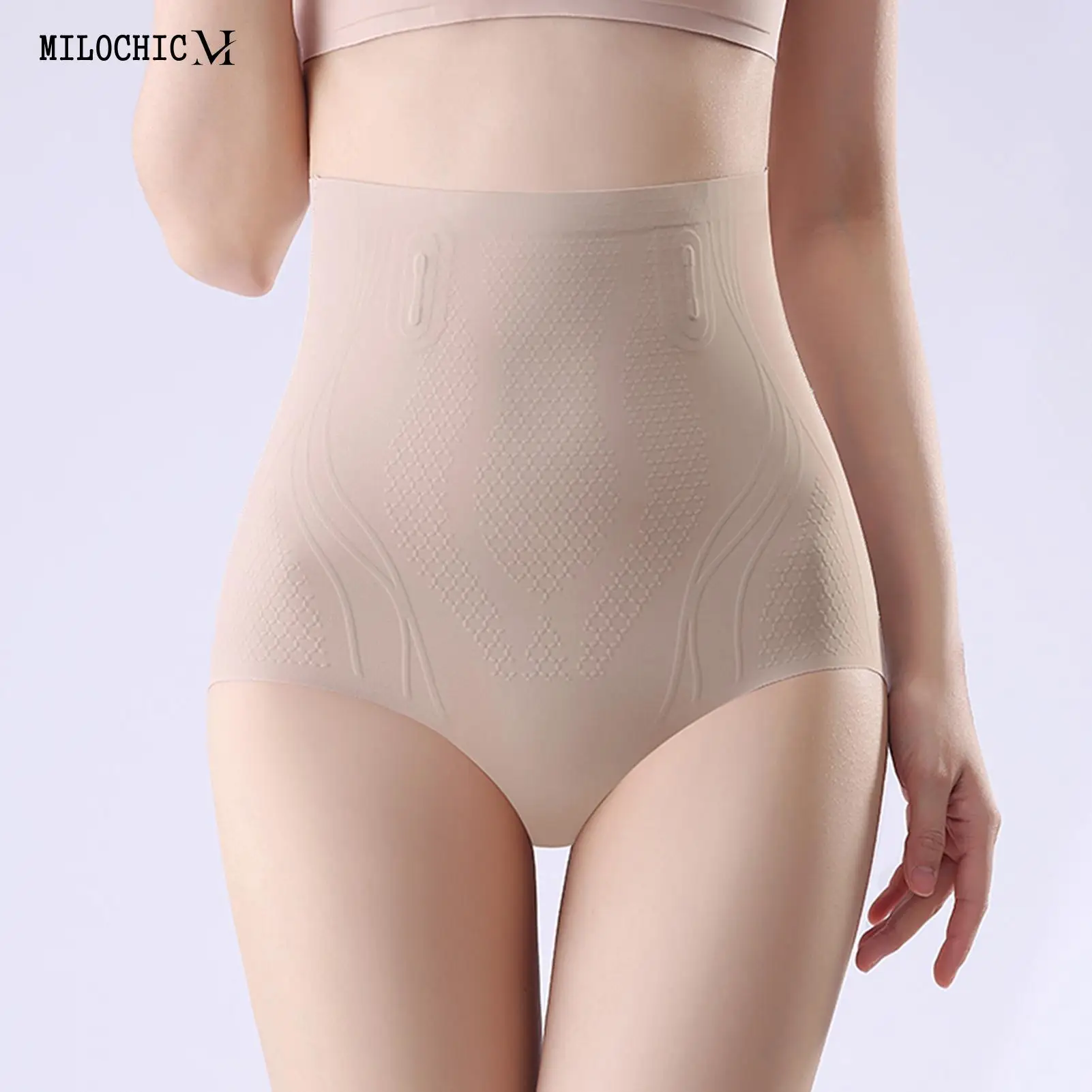 

Women Shapewear Shorts Tummy Control Butt Lifter Tunic Pants High Waist Body Shaping Stretch Solid Color Shapewear Suit