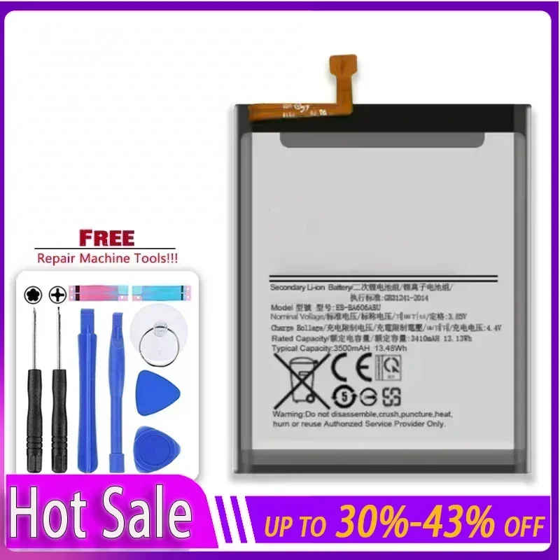 Сменный аккумулятор YKaiserin 3500 мАч EB-BA606ABU для Samsung Galaxy A60 SM-A606F/DS SM-A6060 SM-A606F