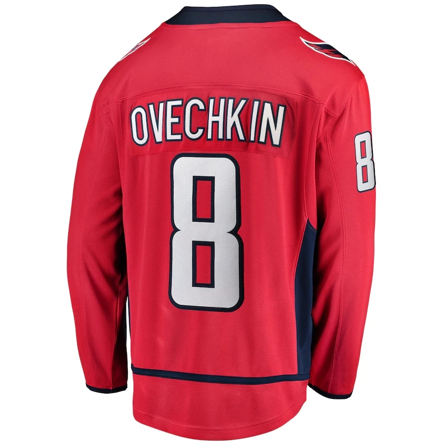 2025 Wholesale Stitched Washington Hockey Jersey Men Youth Ovechkin Wilson Oshie Ice Uniform