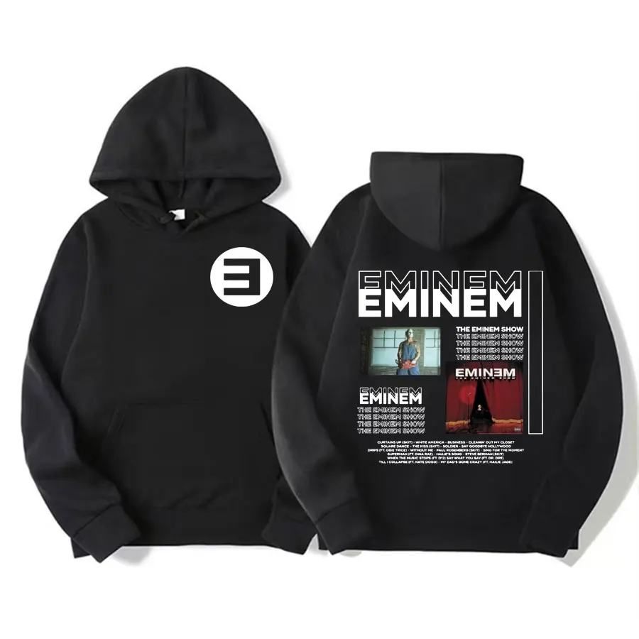 Толстовка с рисунком Eminem The Marshall Mathers LP для мужчин и женщин винтажная толстовка