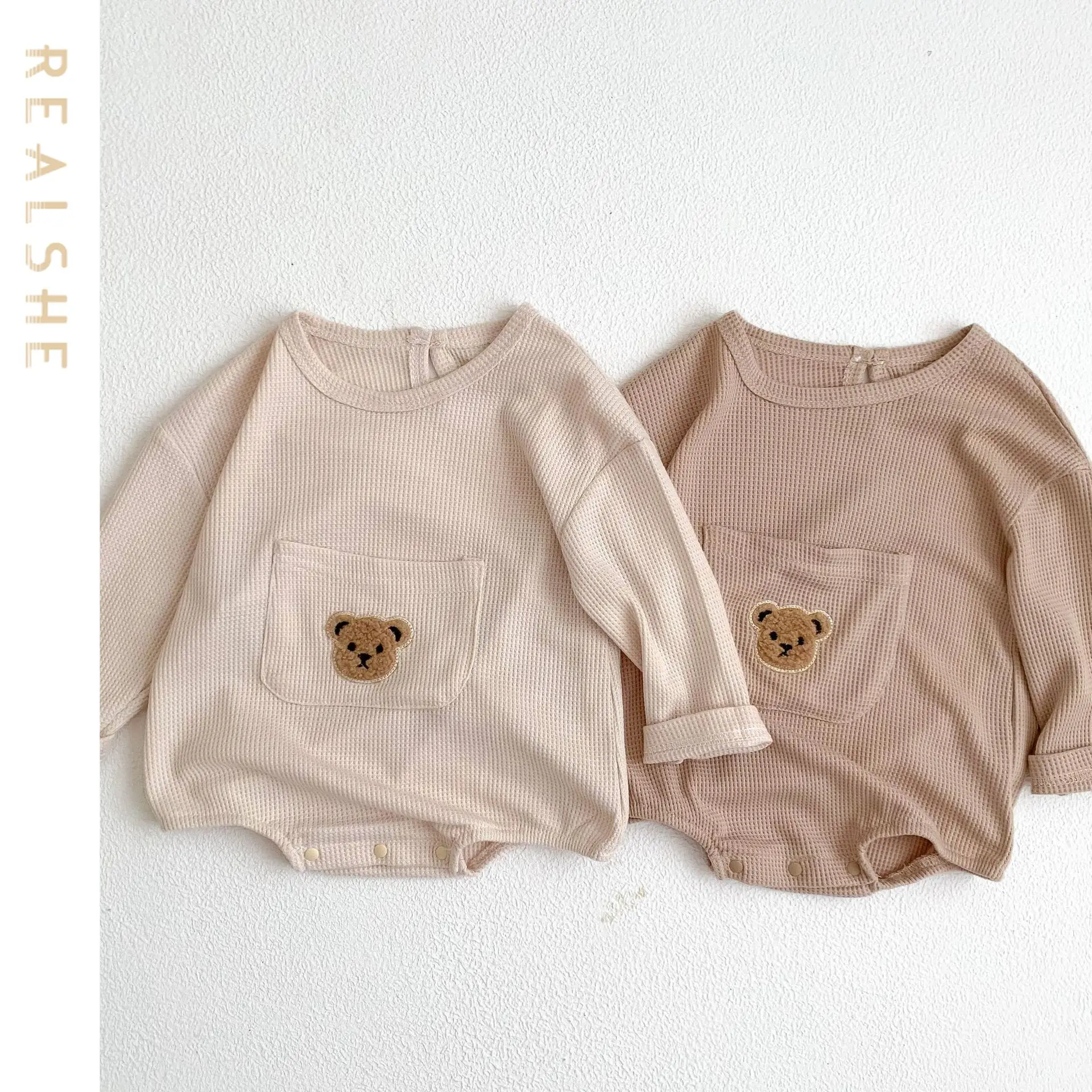 

2023 New Baby Girls Boys Romper Autumn Cartoon Clothes Long Sleeve Baby Romper Cute Unisex Bodusuits Inflant Jumpsuit