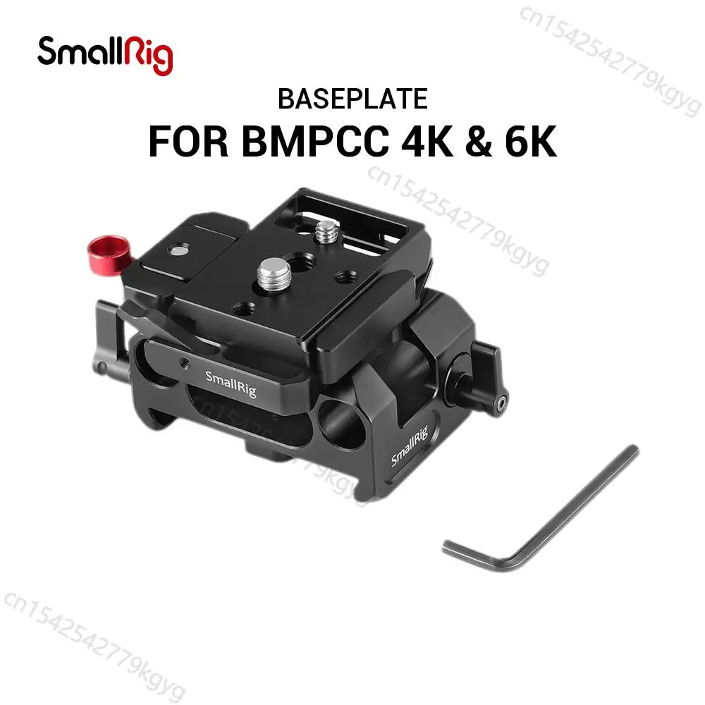 

SmallRig Baseplate Kit Camera Plate Rig for Blackmagic Design Pocket Cinema Camera 4K 6K for Manfrotto 501PL Compatible 2266