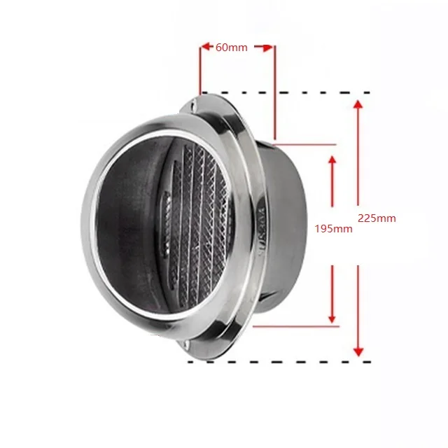 

Водонепроницаемая крышка вентиляционного отверстия из нержавеющей стали 304