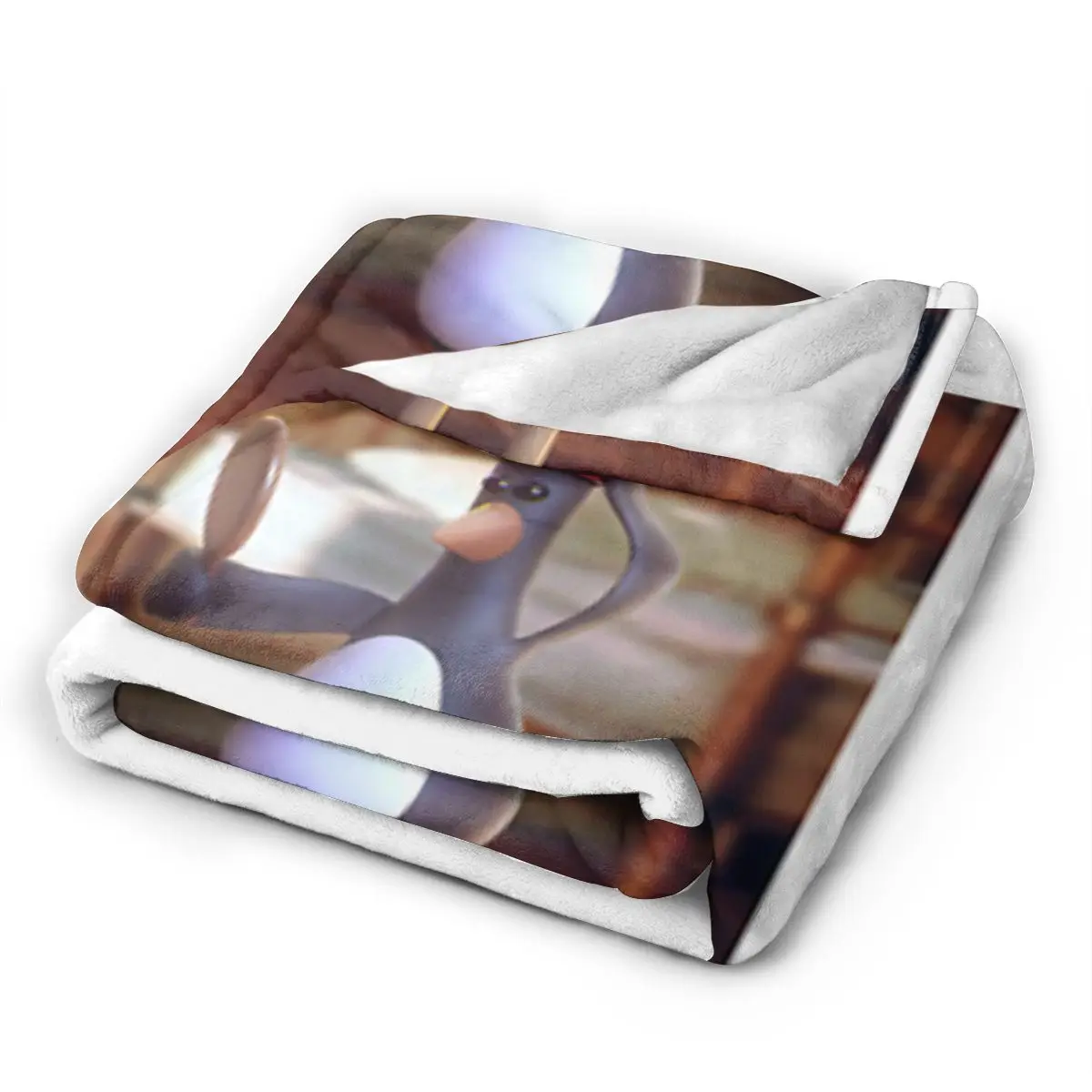 Перья Mcgraw Mirror Забавное ультрамягкое одеяло из микрофлиса