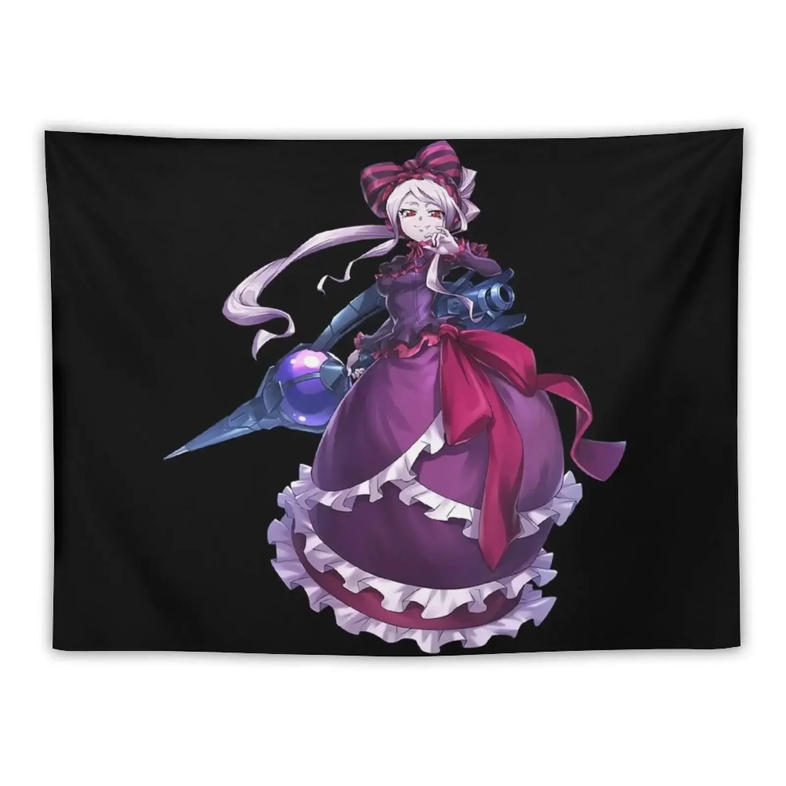 Shalltear - Overlord гобелен комнатный декор эстетический настенный