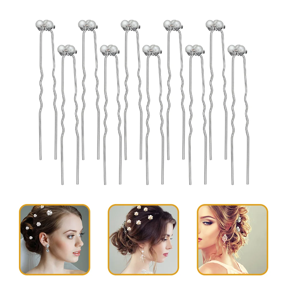 

Hair Wedding Accessoriesbridal Pearl Pinsbride Headband U Brides Bridesmaidheadbands Headpieces Shaped Fork Retro Hairdressing