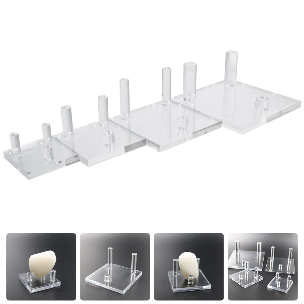 

Display Stands Acrylic Stand Crystal Holder Rack Case Clear Racks Stone Mineral Peg Three Box Figures Easel Model Showing