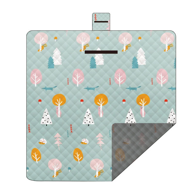 

Picnic Mat Camping Hiking Outdoor Portable Beach Blanket Folding Camping Mat Thick Waterproof Lawn Cloth Camping Equipment Mat