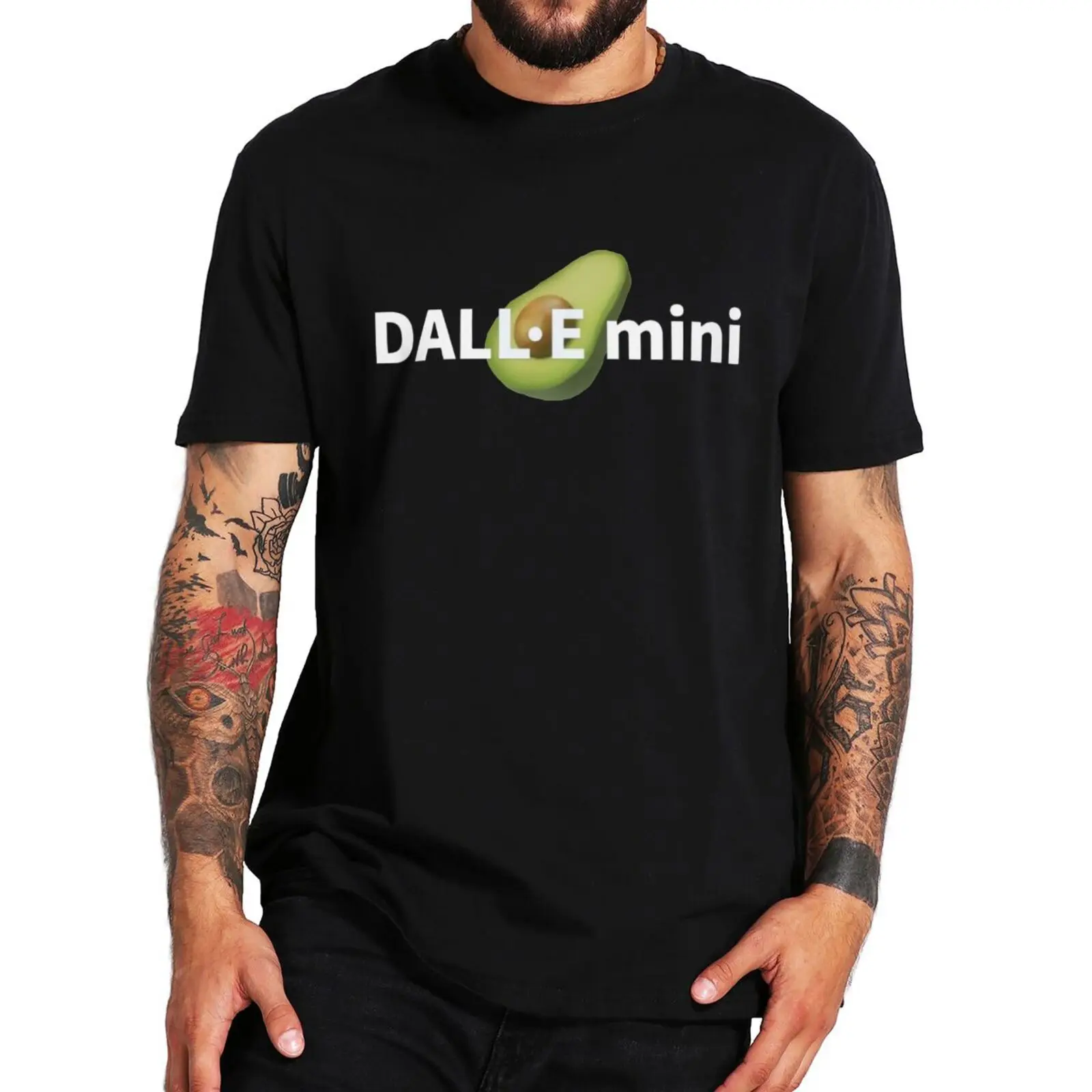 

Dall-E Mini T-shirt 2022 Funny Meme Trend Gifts Hipster Men Women Clothing EU Size 100% Cotton Summer O-neck T Shirts