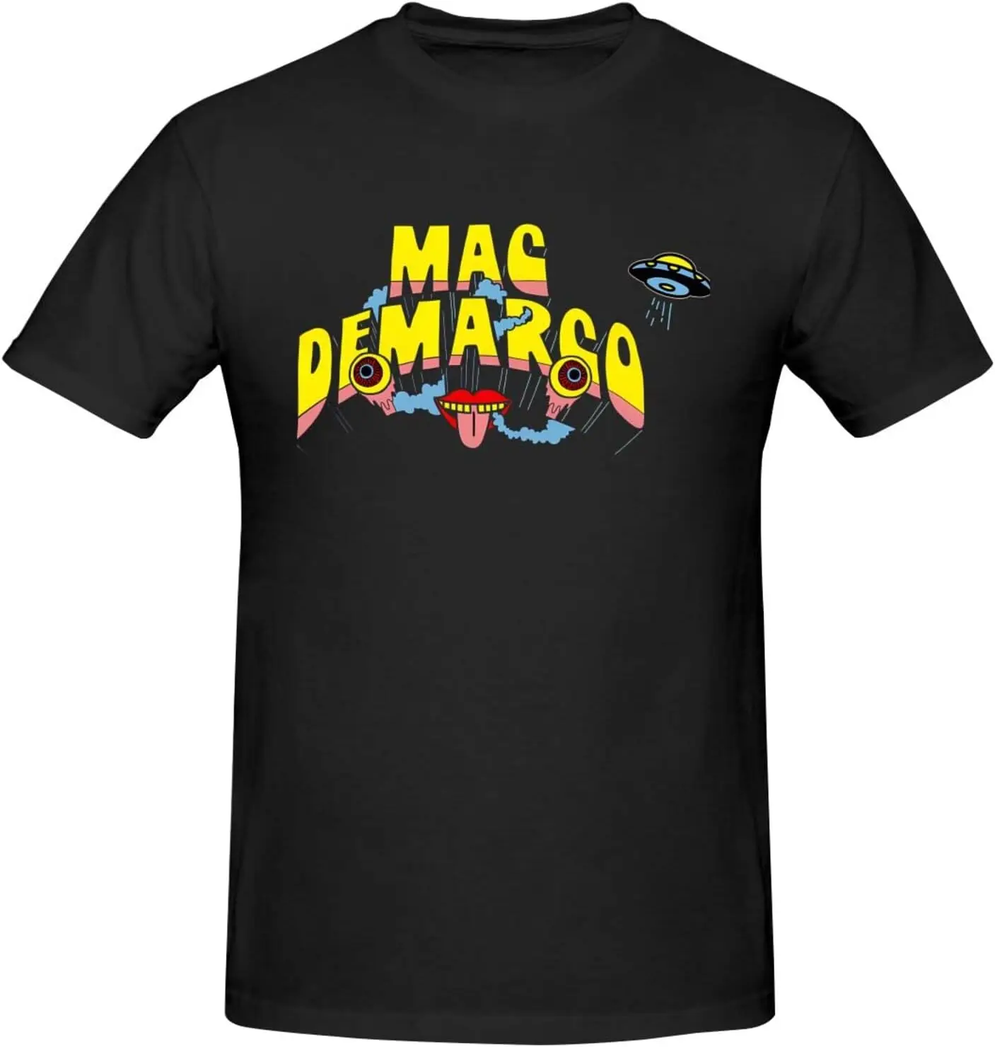 Мужская рубашка Mac Demarco мягкая классическая хлопковая футболка с короткими