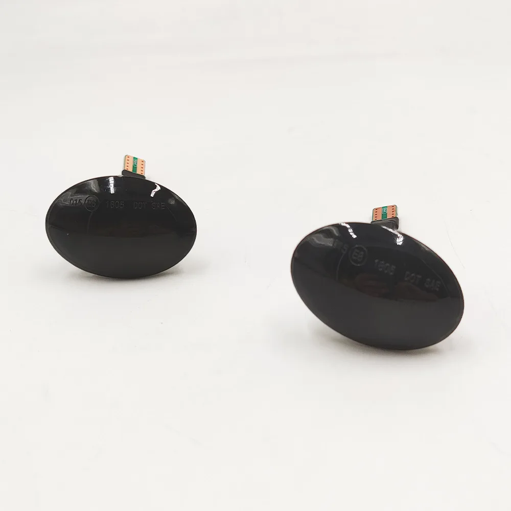 For 11-20 FIAT 500 500C Flowing Vane Lights Side Turn Fender