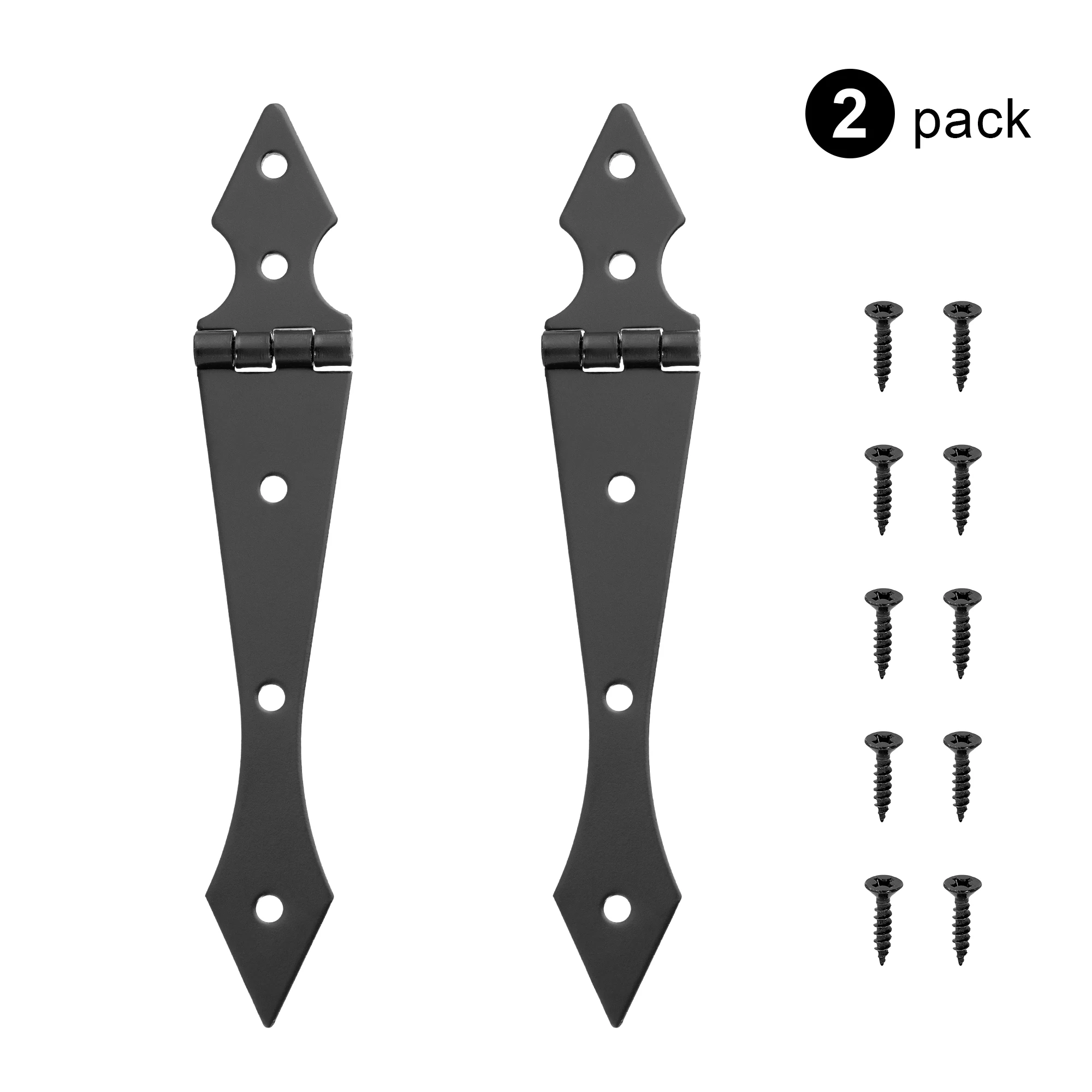 

Складная петля для двери шкафа Keenkee, черная, железная